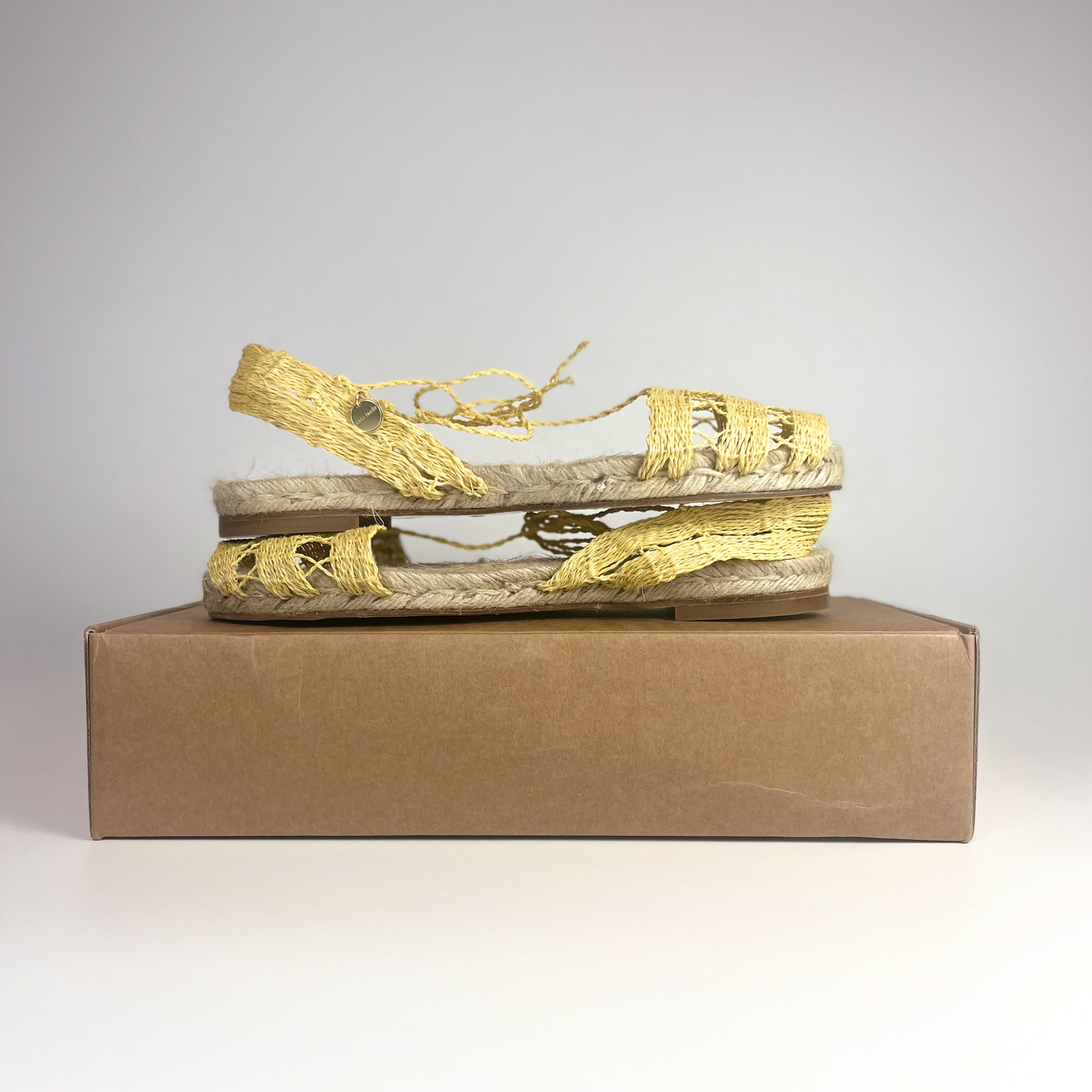 espadrilles doble basic yellow