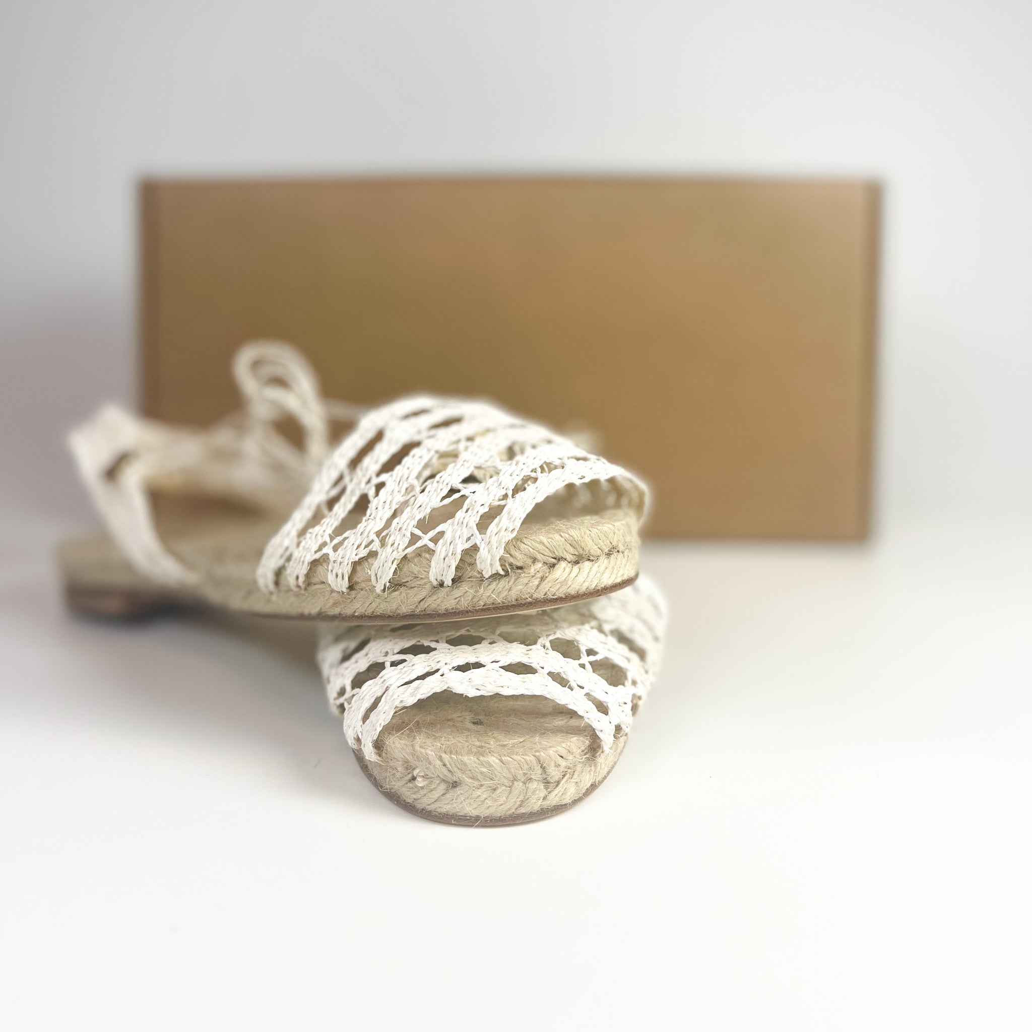 espadrilles basic blanc