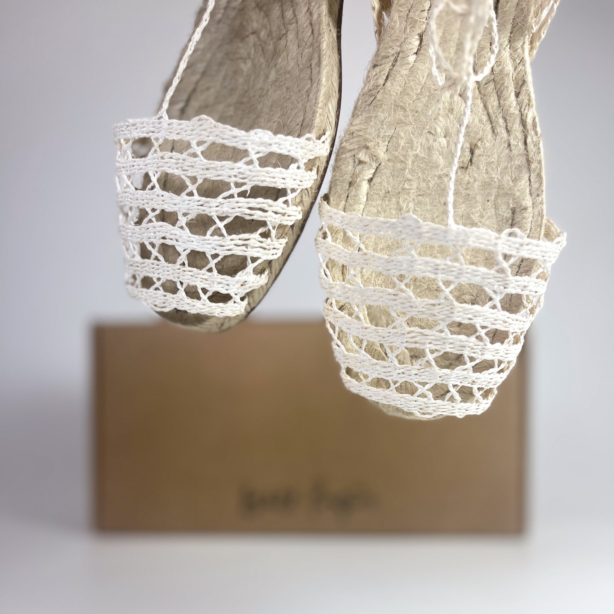 espadrilles basic blanc