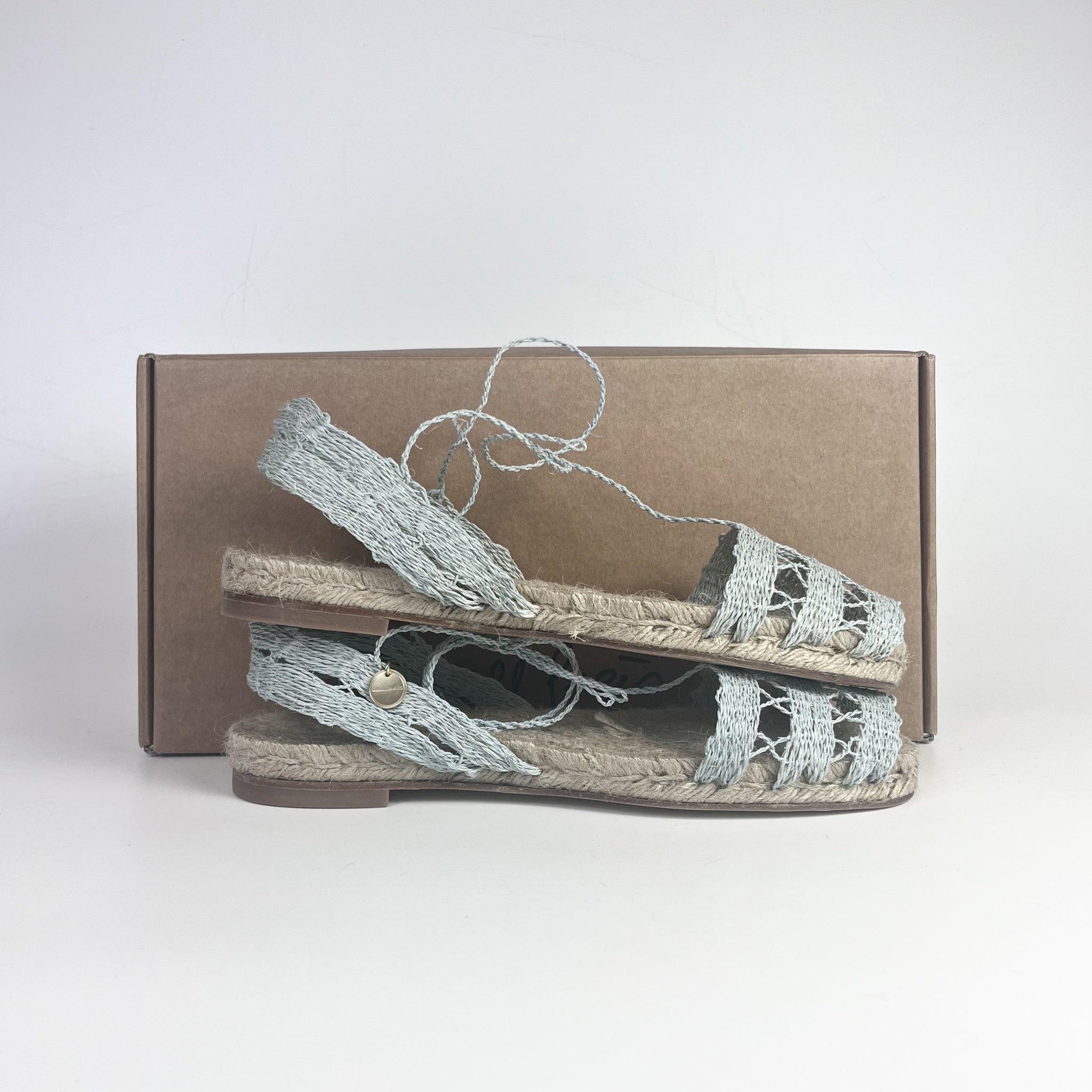espadrilles doble basic cielo