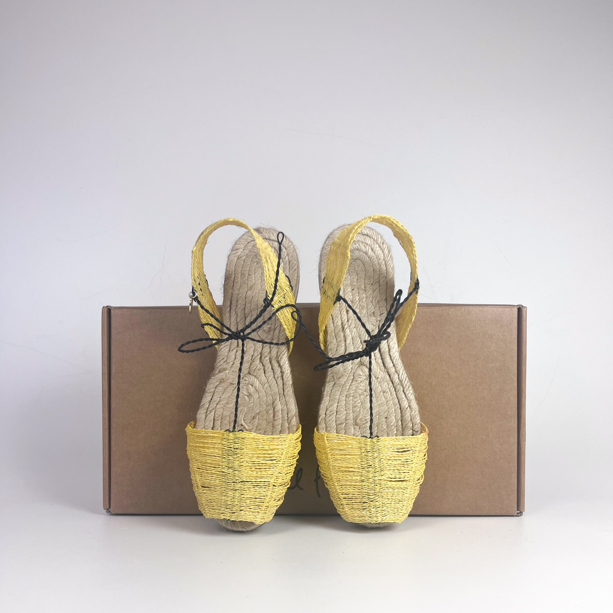 espadrilles home yellow