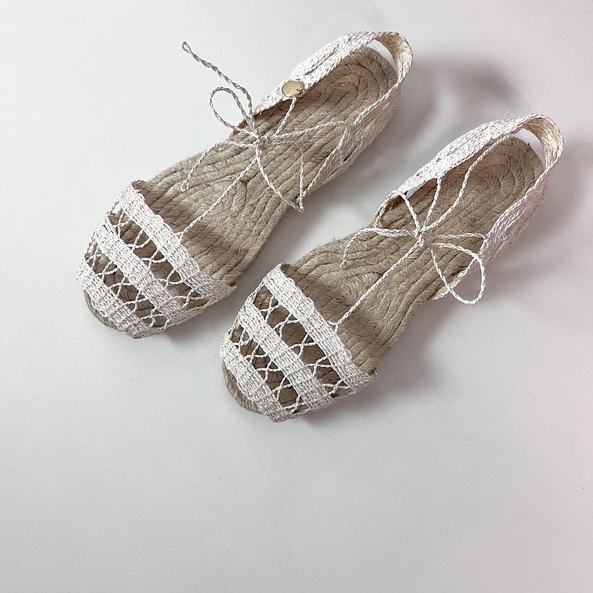 espadrille doble basic blanc